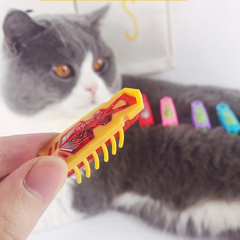 [MPK] Powered Fast Moving Micro Robotic Bug Toy For Entertaining Your Pets, Cats-Go-Crazy Toys, Cat Toy