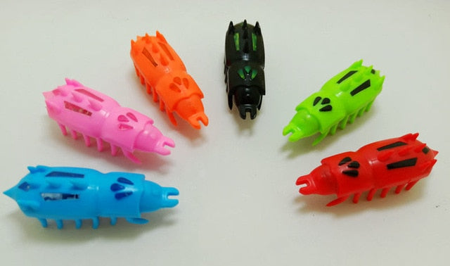 [MPK] Powered Fast Moving Micro Robotic Bug Toy For Entertaining Your Pets, Cats-Go-Crazy Toys, Cat Toy