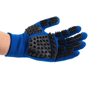 1pc Pet Grooming Gloves Bath Massage Thickened Scratch Resistant Cats Dogs Floating Hair Removing Gloves