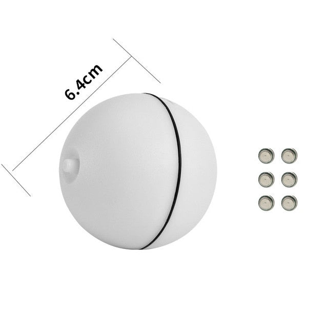 Yooap Creative Cat Toys Interactive Automatic Rolling Ball for Dogs As Seen on TV Smart LED Flash Cat Toys Electronic Dog Toys